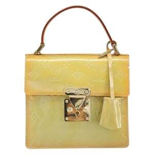 Louis Vuitton Monogram Vernis Spring Street Handbag Gray